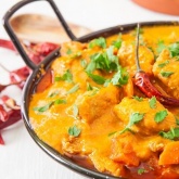Spring Chicken with Red Curry and Coconut Liquid