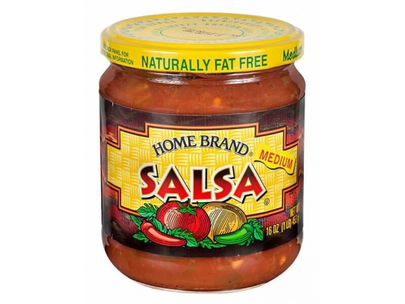 רוטב סלסה בחריפות בינונית 453 גרם Home Brand