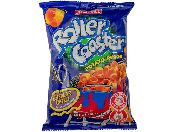 Roller Coaster Cheddar Flavor Snack 85g