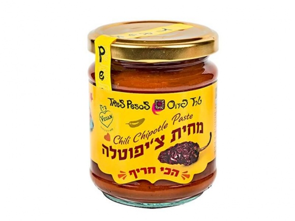 מחית צ'יפוטלה 200 גרם Tres Pesos