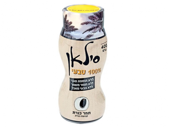 סילאן 100% טבעי בבקבוק לחיץ 400 גרם תמר כנרת
