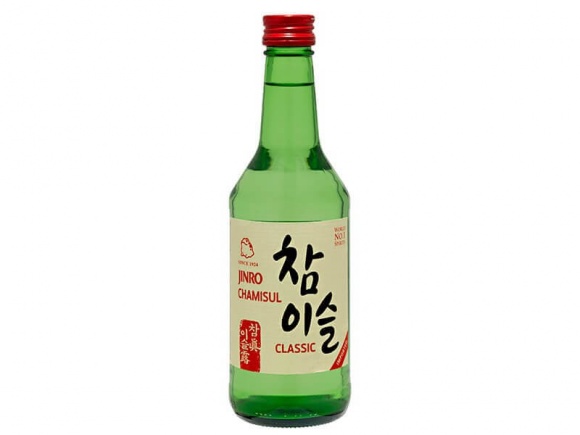Soju Coreano Chamisul Classic 360ml(20.1%)