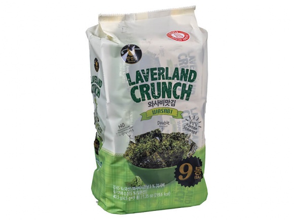 Laverland Crunch Snack Wasabi 9X4.5g
