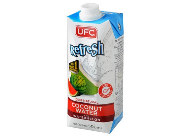 UFC Coconut Water w/Watermelon 500 ml