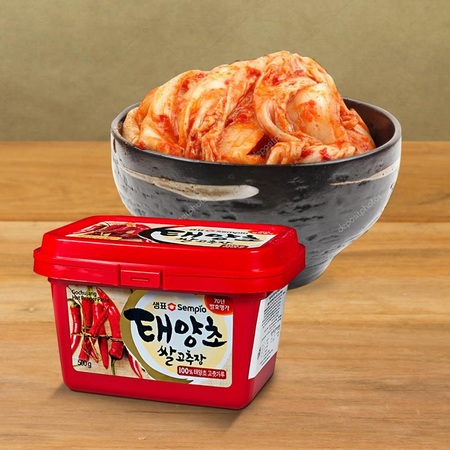 Kimchi and Gochujang